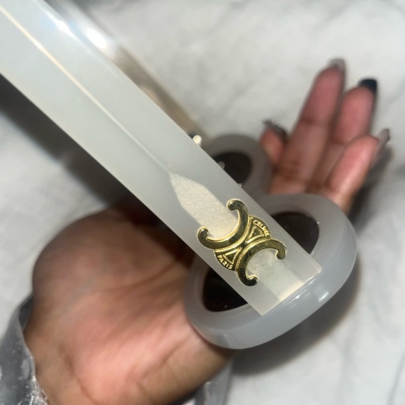 TRIOMPHE 01 SUNGLASSES IN ACETATE
WHITE - Picture 6 of 8